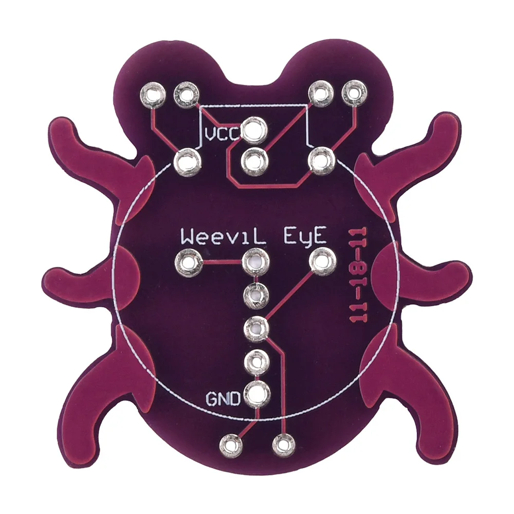 Weevil LED-Fotowiderstand-Sensormodul Löt-Lernset DIY-Kit für Anfänger – Detail 8