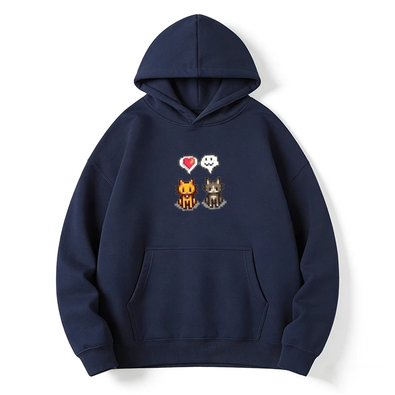 スターデューバレー フード付きスウェットシャツ スターデューバレー グラフィック パーカー パーカー 女性服 漫画 ゲームプレーヤー ギフト 女性用プルオーバー