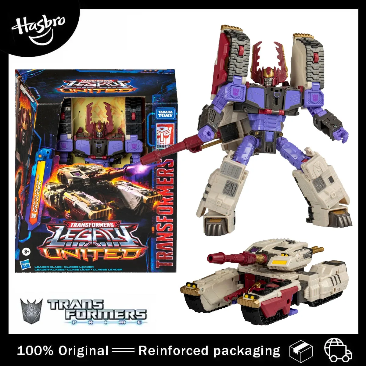 En Stock Hasbro Transformers Legacy Evolution Armada Universe Galvatron colección de figuras de acción modelo Original juguetes para niños regalos