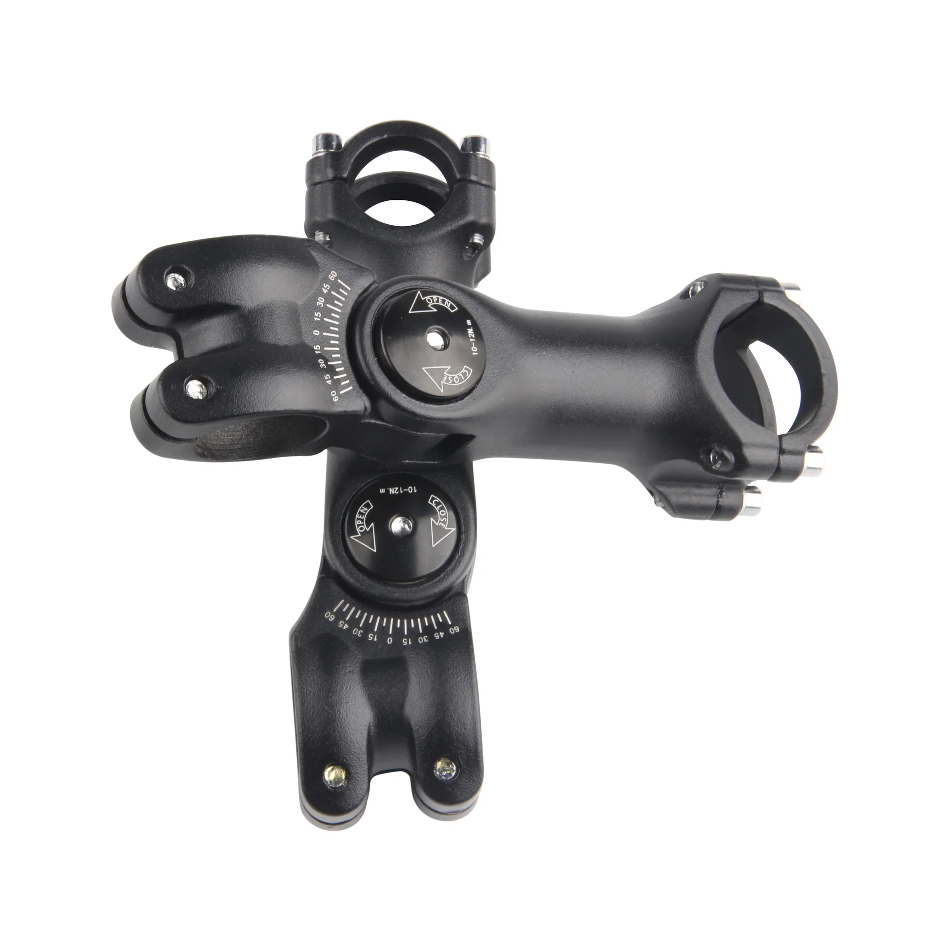 Bicycle Stem 25.4/31.8mm Adjustable Bicycle Handlebar Riser MTB Power Aluminum Alloy Stem Off Road Mountain Bike Accessories - view 2