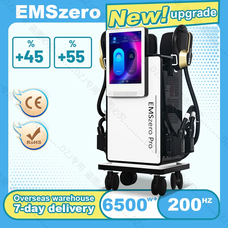 High-end EMSZERO 6500W NEW Nova Body Sculpt Muscle Weight Sculpt Therapy slimming Stimulate Muscle Slimming Appliances Machine