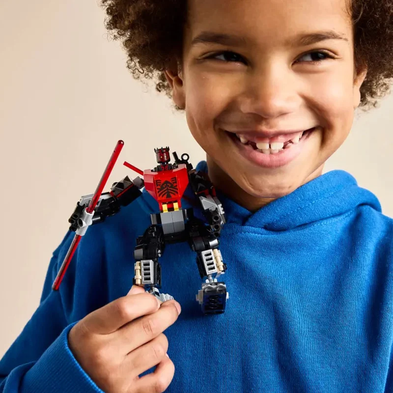 مكعبات بناء ليغو سلسلة حرب النجوم 75411 دارث مول القتالية الميكانيكية لعبة مكعبات البناء للأطفال هدية #6