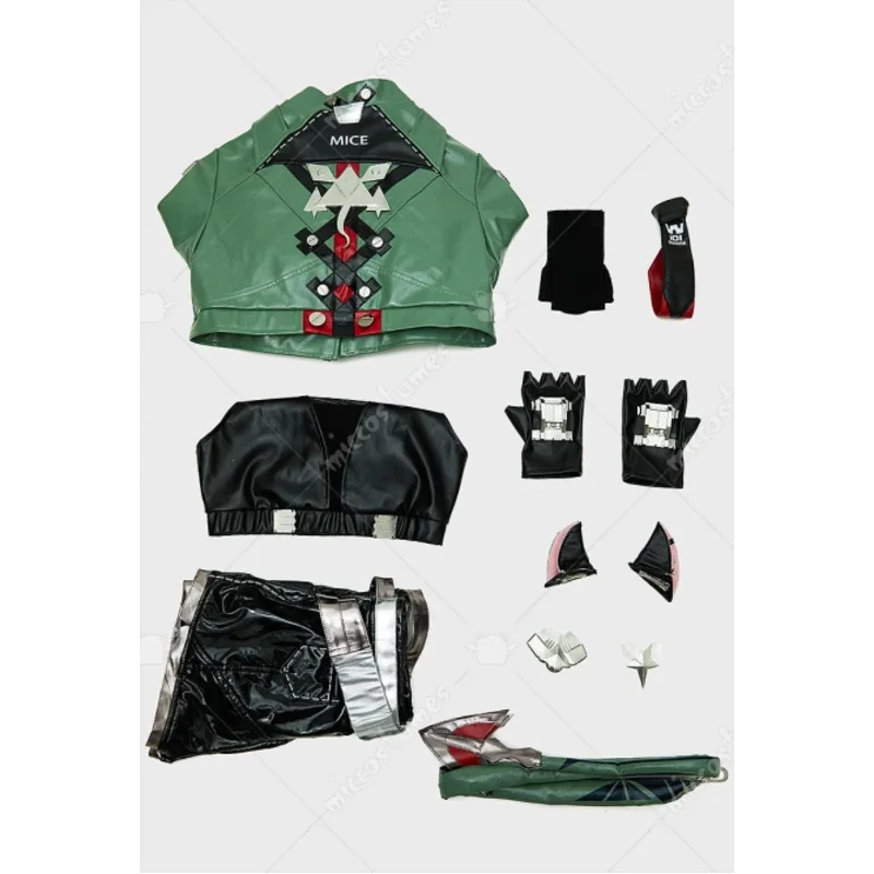 25COSWomen's Doe Cosplay زي سترة وسراويل سترة مع آذان حقيبة الخصر