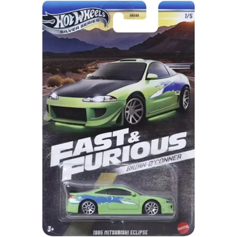 Hot Wheels Cars Fast & Furious HNR88 TOYOTA SUPRA NISSAN SKYLINE GTR(BNR34) Vehículo fundido a presión modelo coches juguetes niños regalo