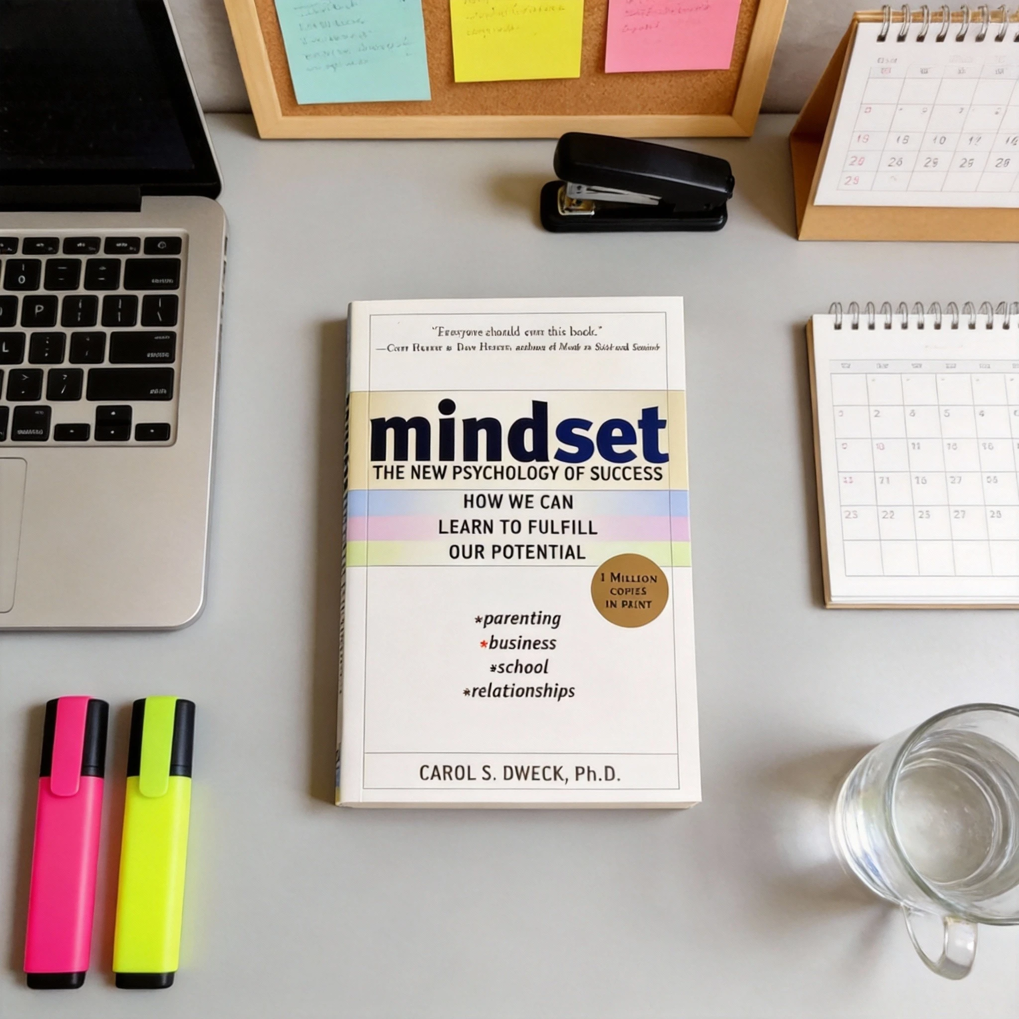 

Mindset: The New Psychology of Success Self-Help Book for Personal Growth Parenting Business School & Relationship Improvement