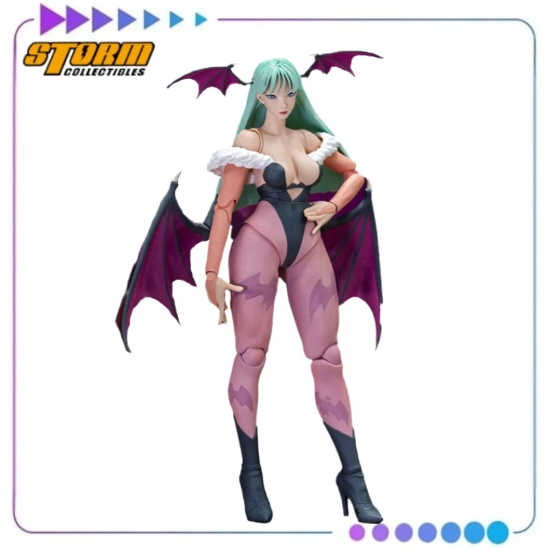

【Original】Storm Collectibles Darkstalkers:The Night Warriors Morrigan Aensland 1/12 Action Figure Model Toy