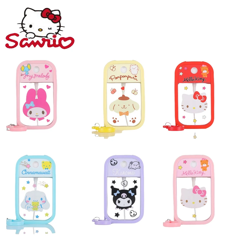 50ml Sanrio Filling Bottle Cute Cinnamoroll Kuromi Hello Kitty Perfume Alcohol Dispenser Refillable Containers Bottle Gifts