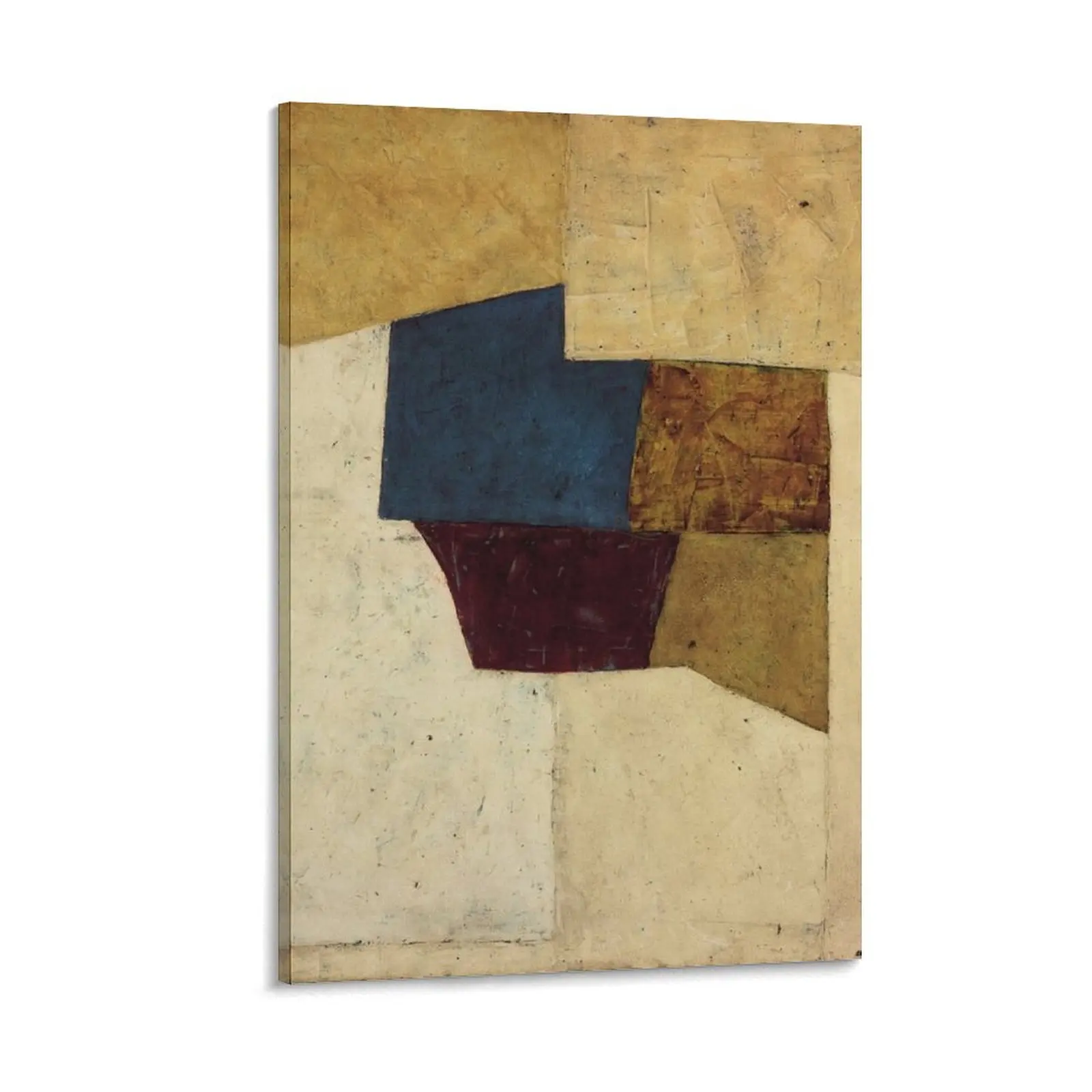 

Art By Serge Poliakoff French, 1906 - 1969 Canvas Painting room decoration bedrooms decorations