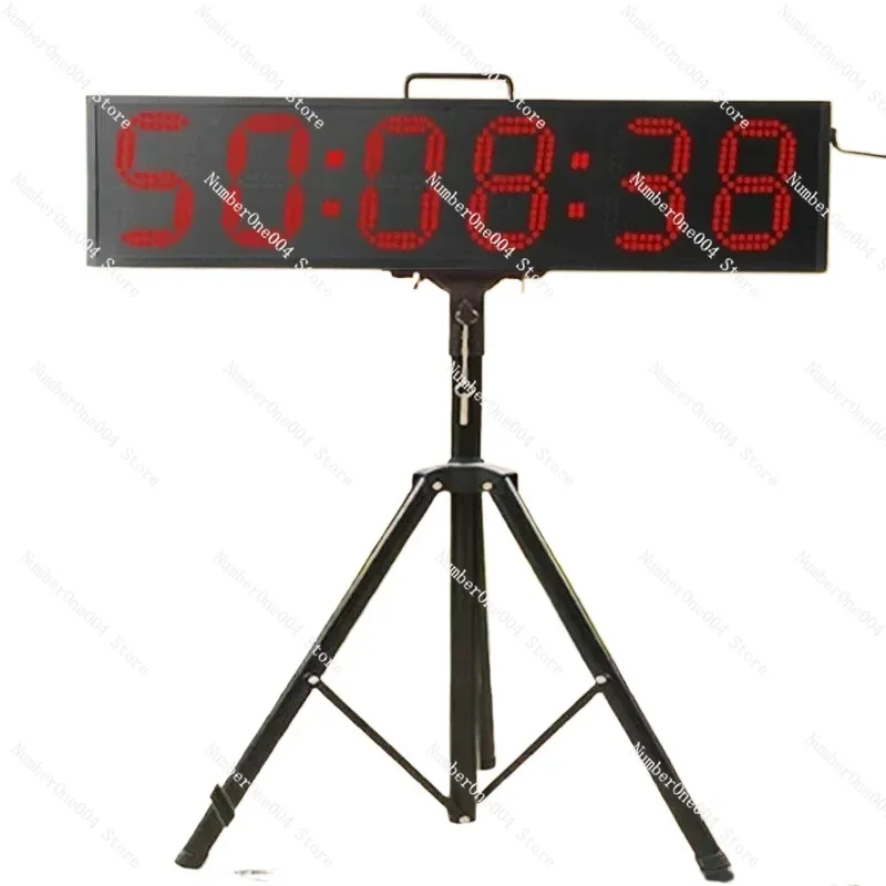 

CP27 Arch Hanging 6 Inch Tall Number Display Countdown Race Timer Sports Timers Large Outdoor Single Sided Race Clock