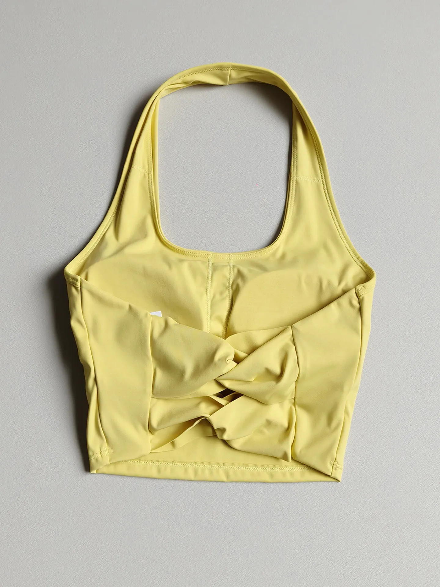 High-intensity Sports Bra for Women with Chest Pads Tops Halter Neck Gym Yoga Back Training Running Vest Style Tight Fitness Bra