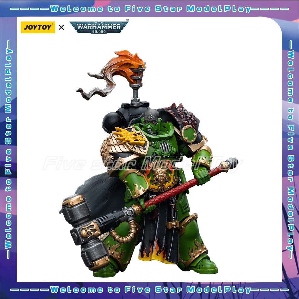 【البيع المسبق】JOYTOY Warhammer 40K 1/18 عمل الشكل السمندر الكابتن Adrax Agatone نموذج اللعب الهدايا