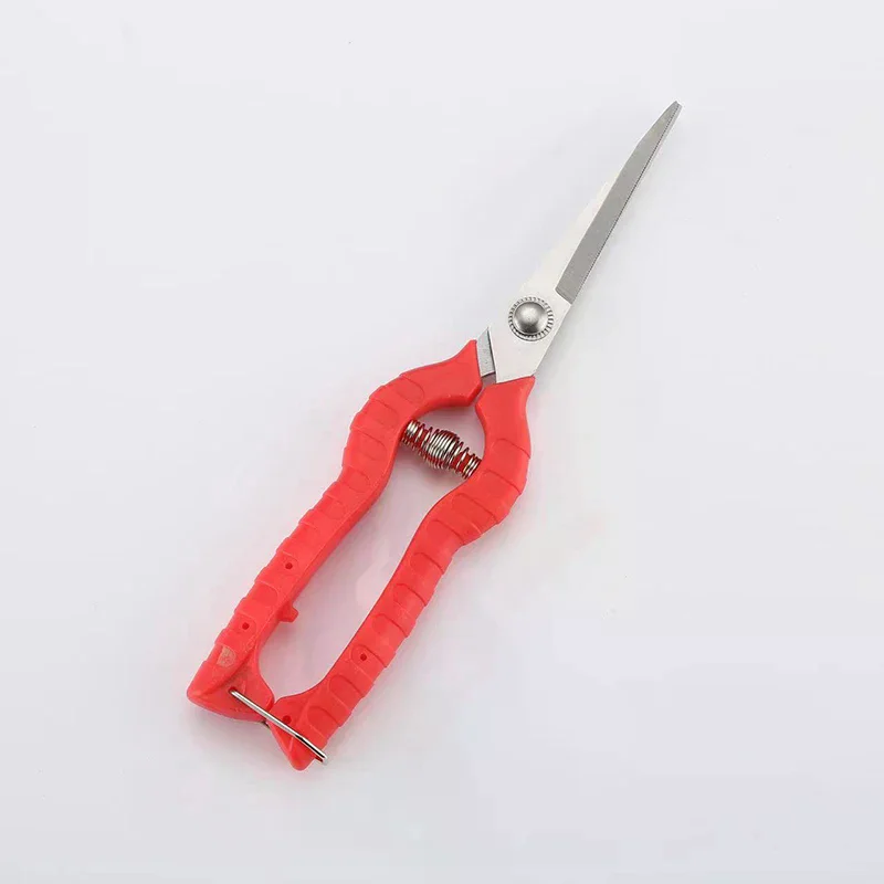 Pruning Shears Gardening Hand Pruner Micro-Tip Pruning Snips Leaf Trimmer Straight Florist Scissor For Plants Garden Scissors