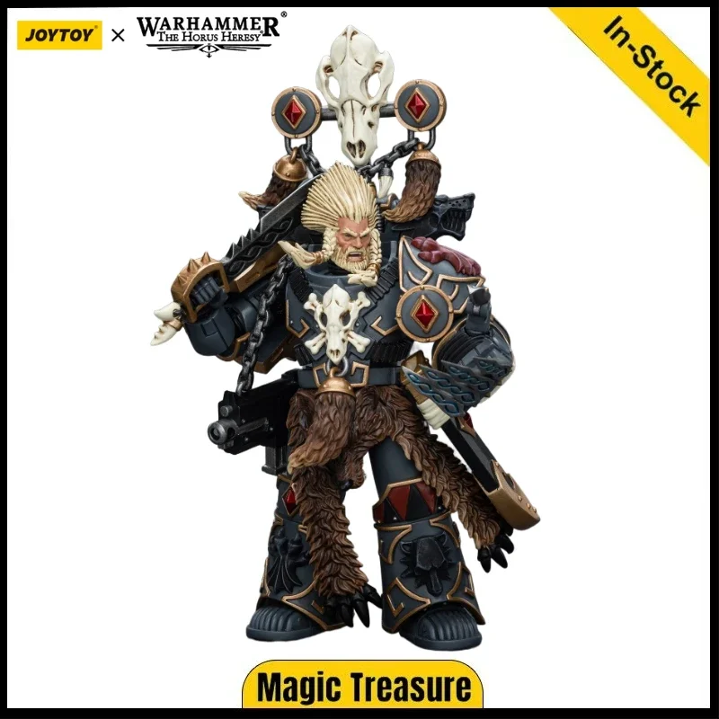 

【В наличии】JOYTOY Warhammer 40K Space Wolves Geigor Аниме Модель Игрушка Подарочная Коллекция 1/18 Фигурка