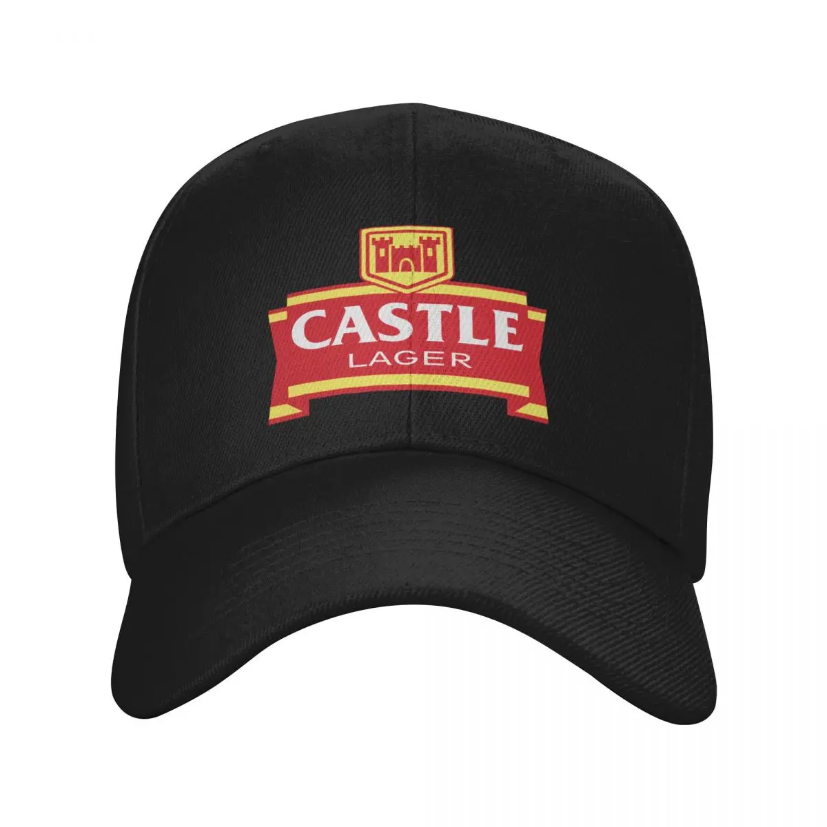 

Castle Lager Baseball Cap black Military Cap Man Trucker Cap Hat Beach Mens Hats Women's