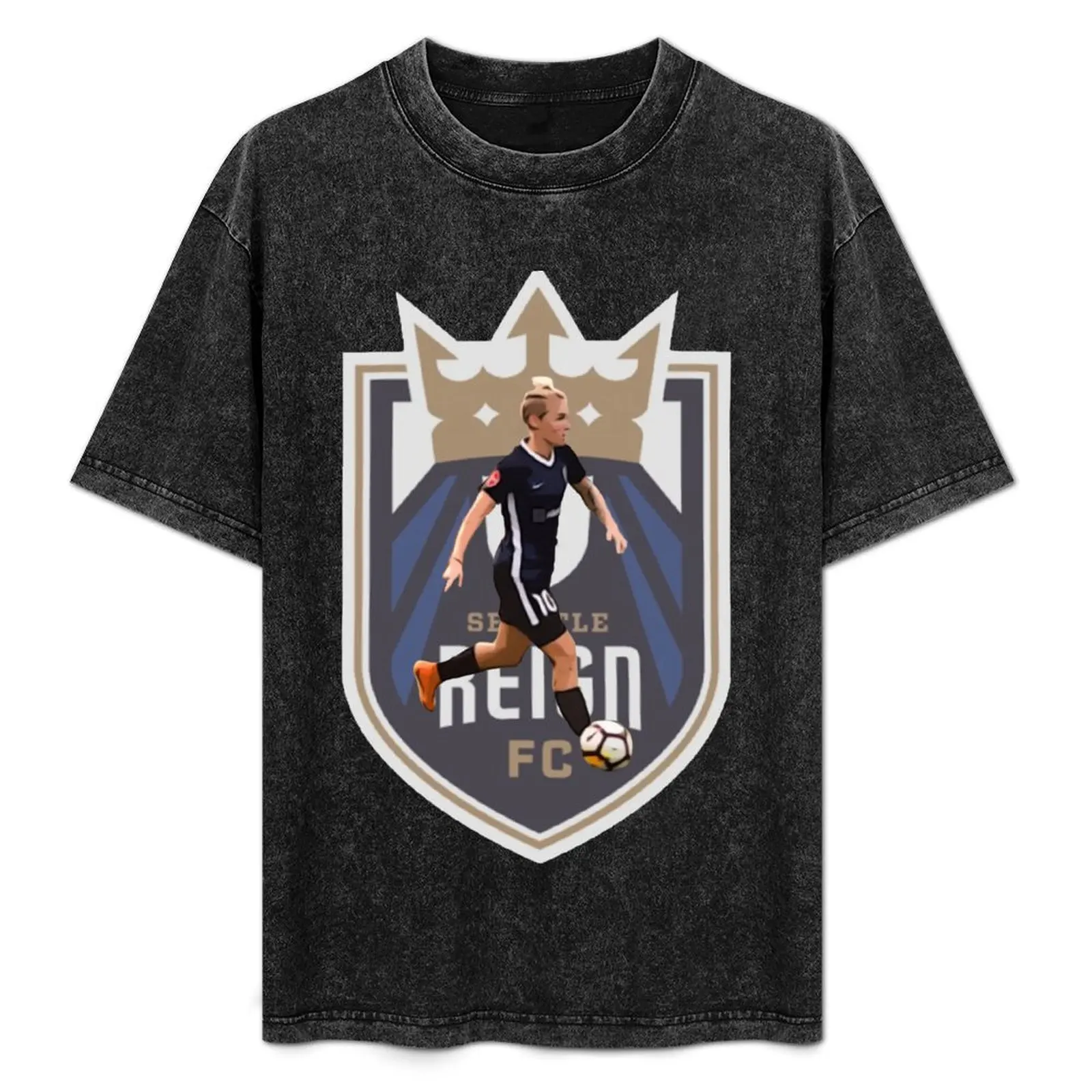 

Jess Fishlock - Seattle Reign FC T-Shirt anime clothes customs boys whites aesthetic clothes mens vintage t shirts