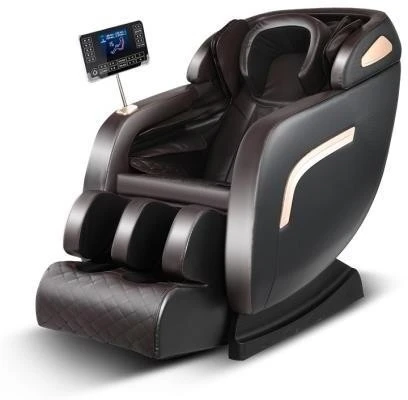 

Домашнее массажное кресло, дешевое электрическое кресло для разминания всего тела с нулевой гравитацией 4D и массажем ног