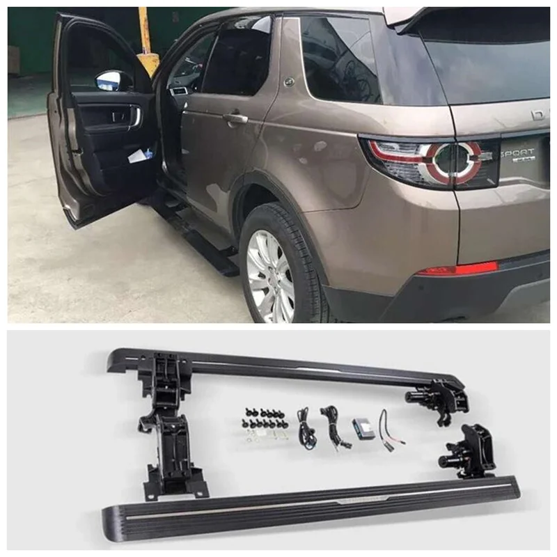 

For LAND ROVER Discovery Sport 2013-2019 Electric Automatic Running Boards Side Step Bar Pedals High Quality Motor Switch