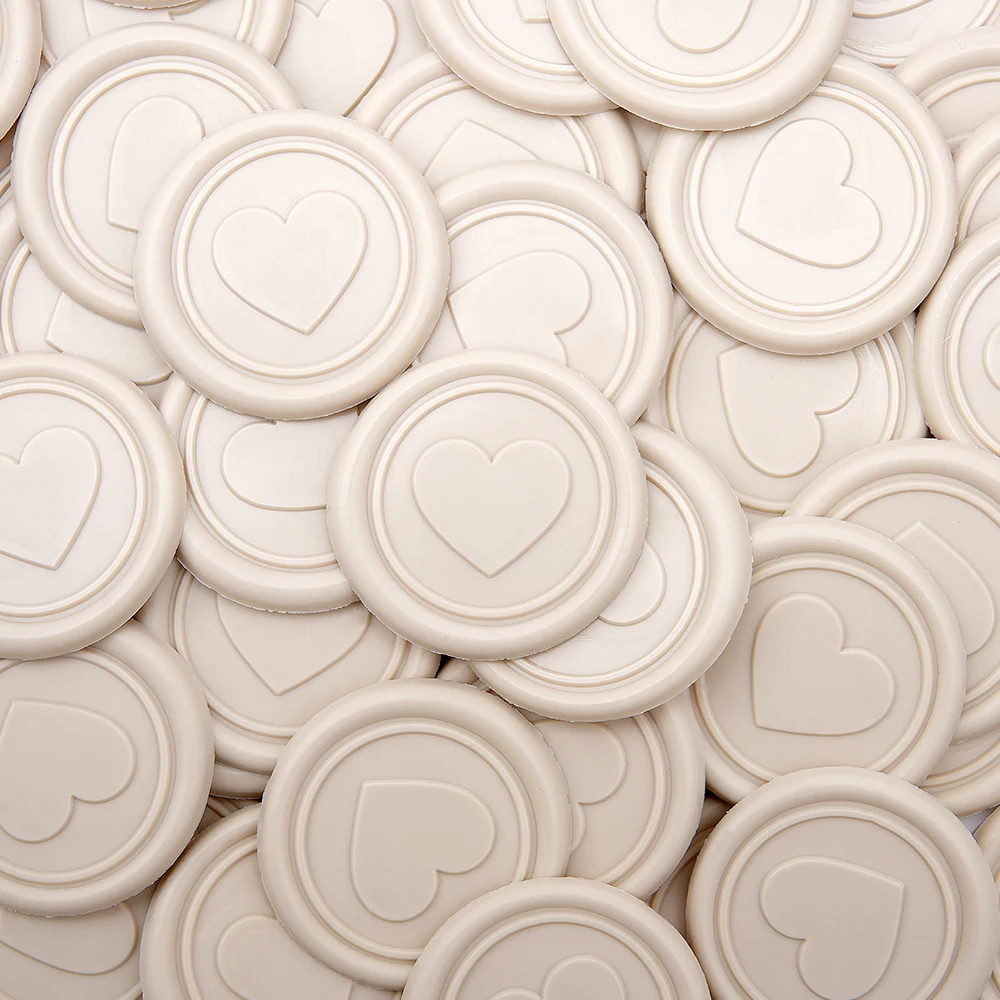 30Pcs Heart-Shaped …