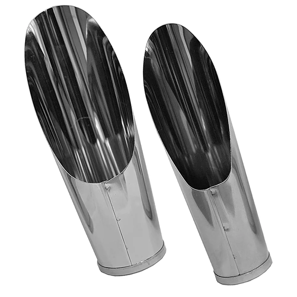 

2pcs Stainless Steel Shovel Ergonomic Lightweight Practical Garden Tool Soil Scoop Succulent Cactus Flower Transplanting Easy