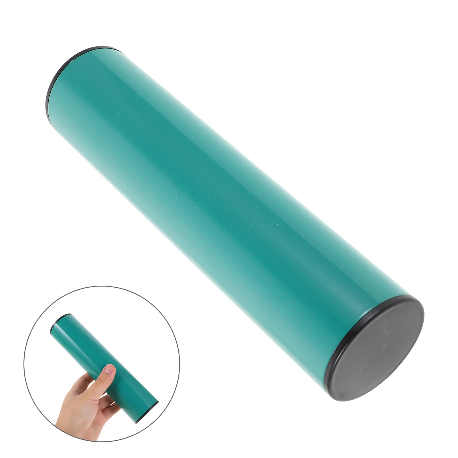 

Green Percussion Sand Shaker Stainless Steel Sand Tube Instrument for Preschool Music Education Dance Accompaniment Performance