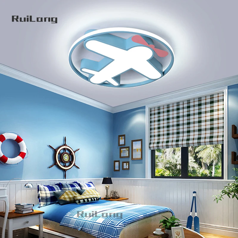 

Dimmable Led Airplane Ceiling Light for Baby Children Bedroom Boys Girl Kids Room Light Ceiling Chandelier Aircraft Decor Lamp