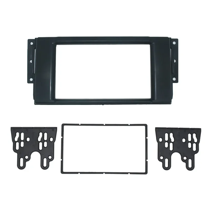 Car Radio Fascia For LAND ROVER Freelander/Discovery 2007 2008 2009 2010 2011 Auto Stereo Frame Dash CD Trim Installation Kit