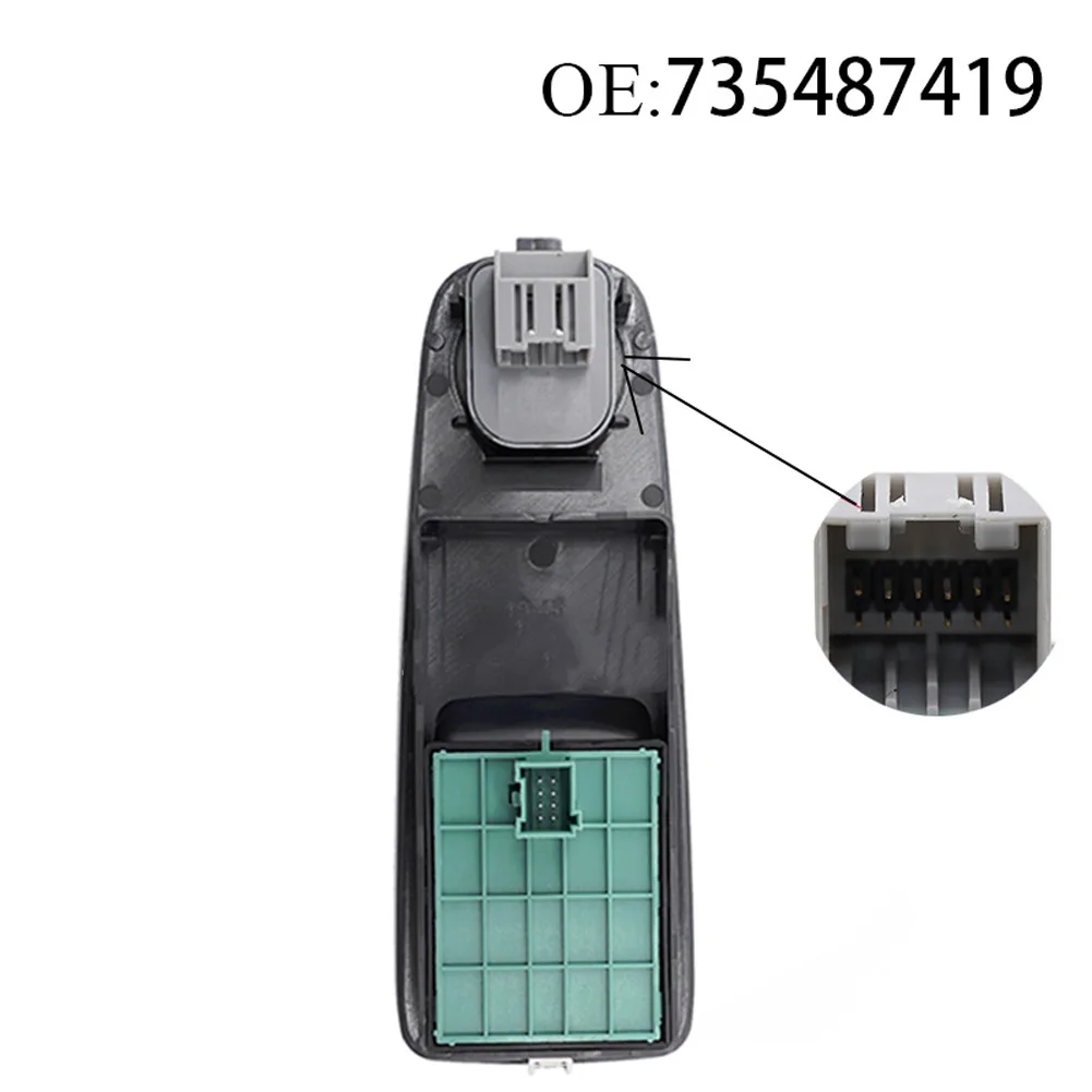 735532905 For Fiat For Ducato For Boxer For Relay Door Mirror Window Switch Regulator Button Replacement Accessories