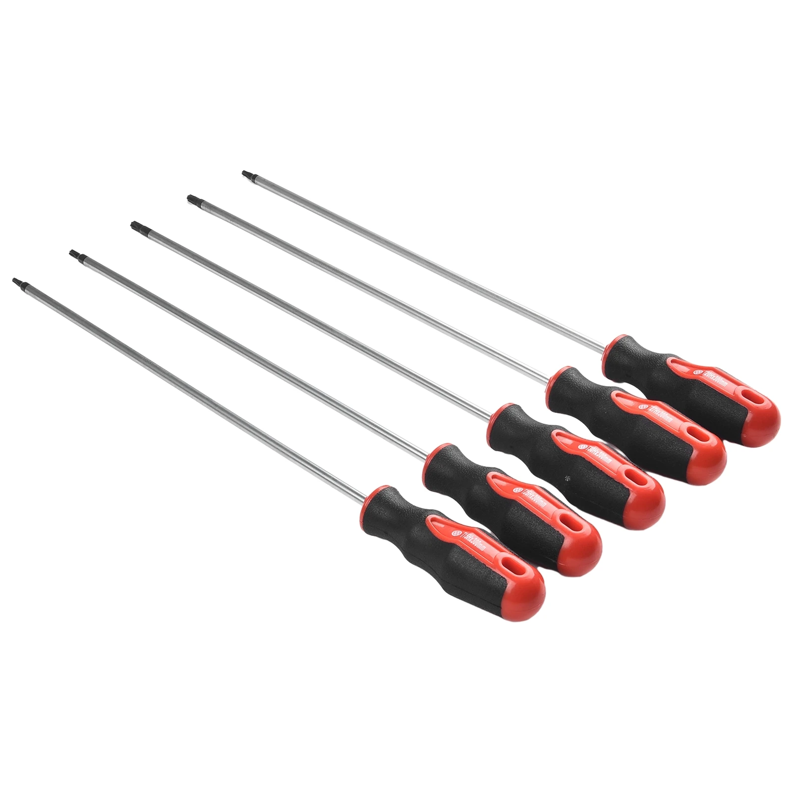 000         5pcs T15/T20/T25/T27/T30 Screw Driver Torx  400mm Extra Long Torx Screwdriver Magnetic Screw Drive Home Repair Tools