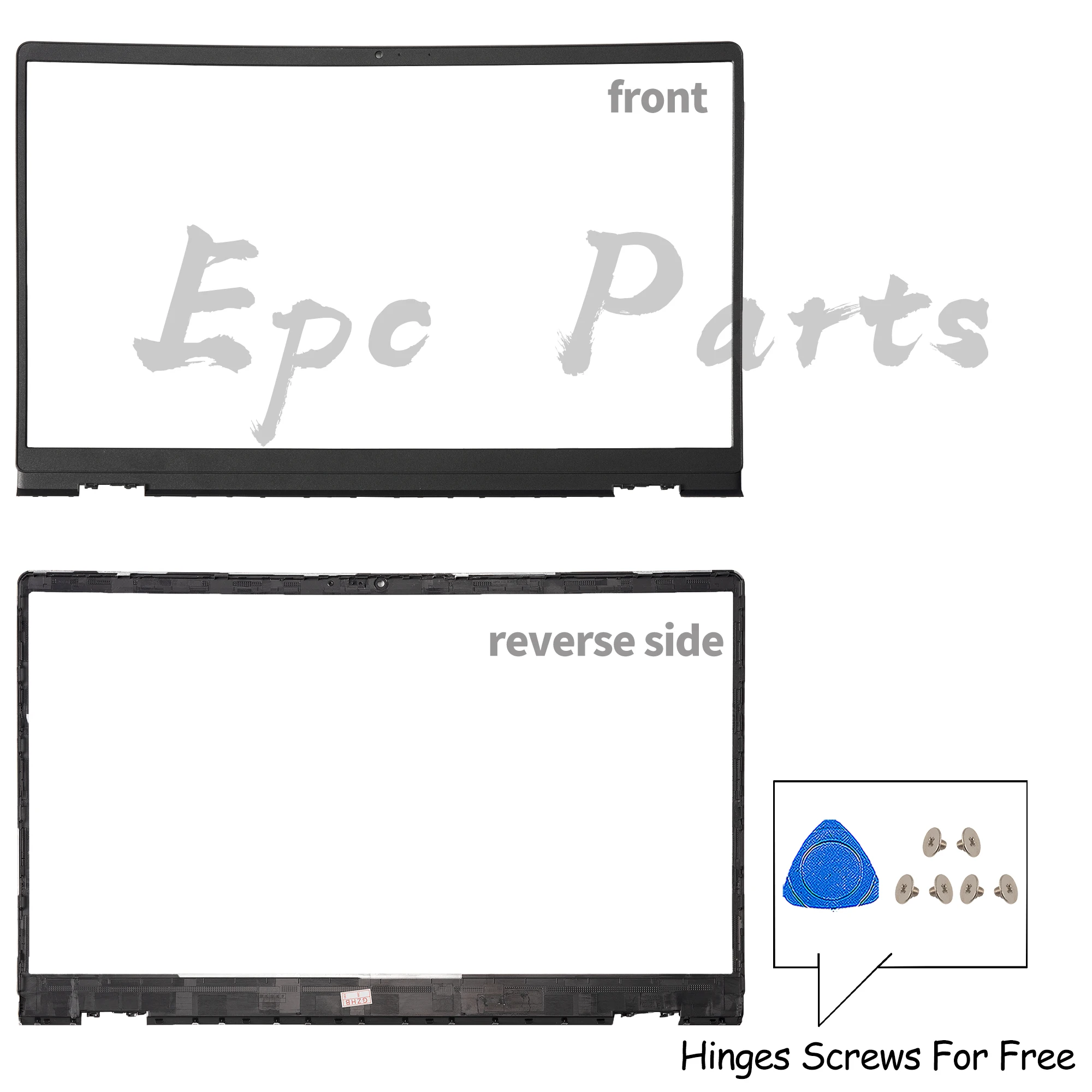 Epc Parts For Inspiron 15 3510 3511 3515 3520 3521 0DDM9D 0T4MT1 00WPN8 BACK COVER+BEZEL+HINGES Repair Case