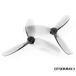 8Pairs HQProp D90MMX3 D90 Propeller 3.5inch 90mm Props 3-Blade Prop CineWhoop ProTek35 CineLog35 For RC DIY FPV Racing Drone