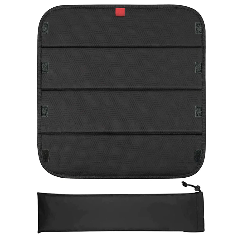 RV كوة عازل غطاء طوي غطاء التعتيم مقاوم للماء السفر المقطورات الشمس الظل سيارة واقٍ من الشمس ل RV تخييم متنقل