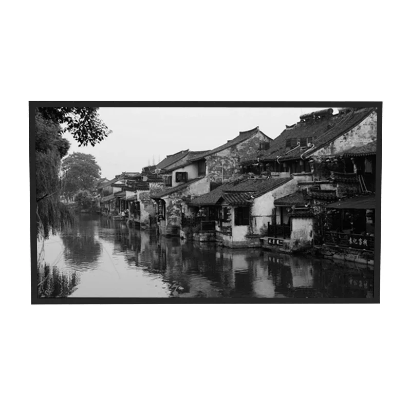 شاشة VETO الرقمية للورق الإلكتروني باللون الأسود والأبيض للإعلان عن الصورة التي تعمل بنظام أندرويد مثبتة على الحائط مقاس 31.2 بوصة شاشة ورق E للحبر الإلكتروني