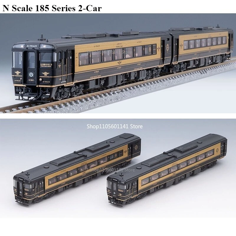 TOMIX N Scale Train Model 2-Car Set Kyushu Kiha 185 Series Diesel Locomotive 98152 2-section Railway Train Set Toy