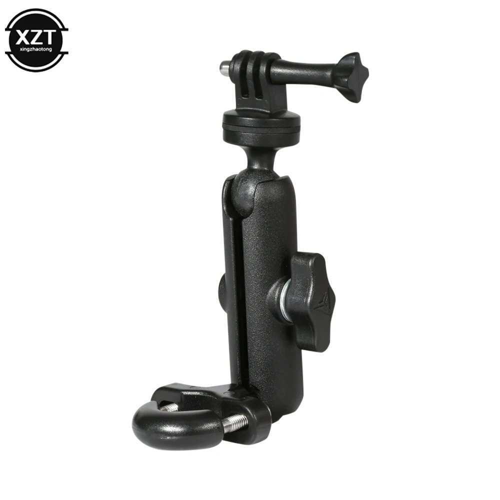 Metal Motorcycle Bicycle Camera Holder Handlebar Mirror Mount Bike Bracket for GoPro Hero 9 8 10 Phone Action Camera Accessories