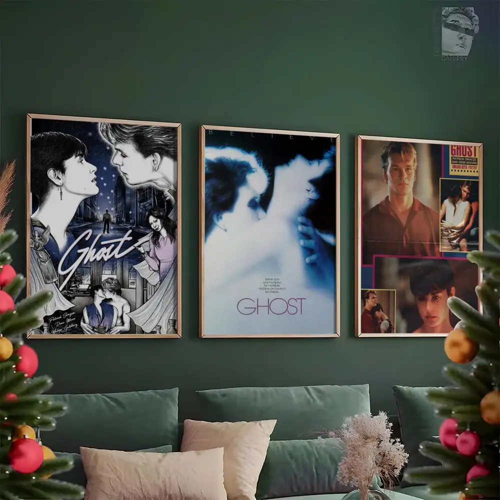 Poster HD Anime Hot Theme Singer/OST/Movie-Waterproof Self-Stick Home Decor Classic Movie Ghost
