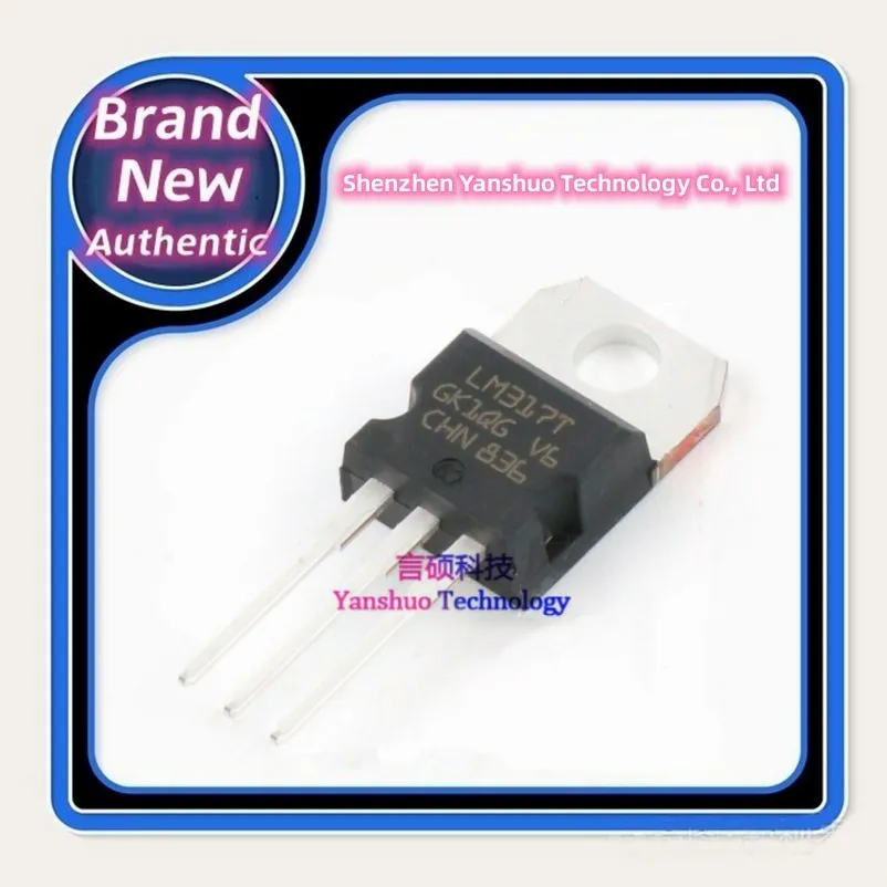 LM317T-DG 100% original, linear voltage regulator (LDO) ADJ input 40V output 1.2V~37V 1.5A thick film