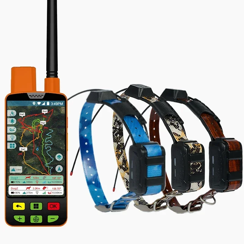 Durable Hunting Dog GPS Training Collar High Accuracy Tracking