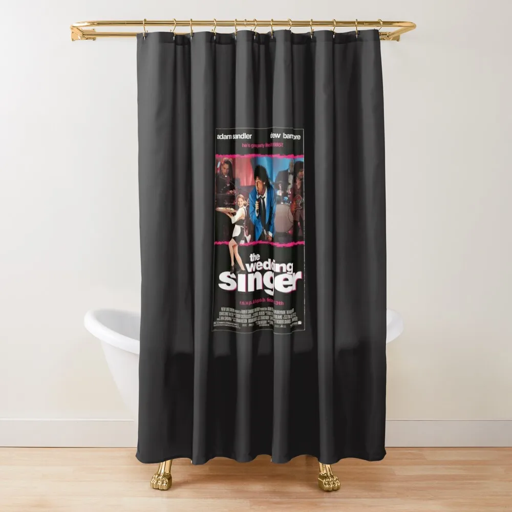 

Great Model He Wedding Singer (1998) Gift Music Fans Shower Curtain Anime Bathroom Shower For Bathroom Curtain