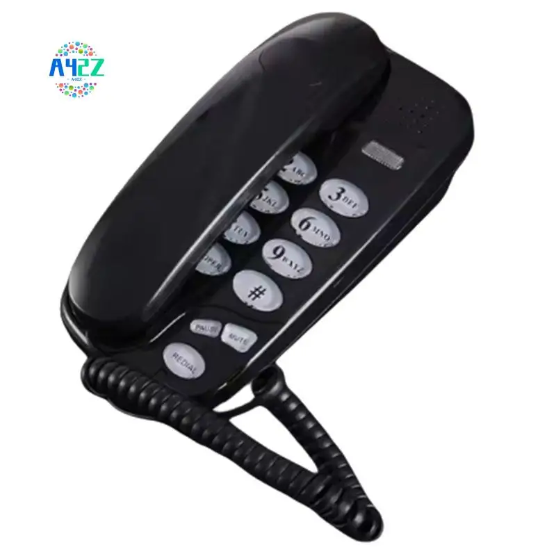 A42Z-KXT-580 Big Button Corded Phone Telephones Landline Phone With Call Light Redial Pause Support Wall Mount Or Desk Phone