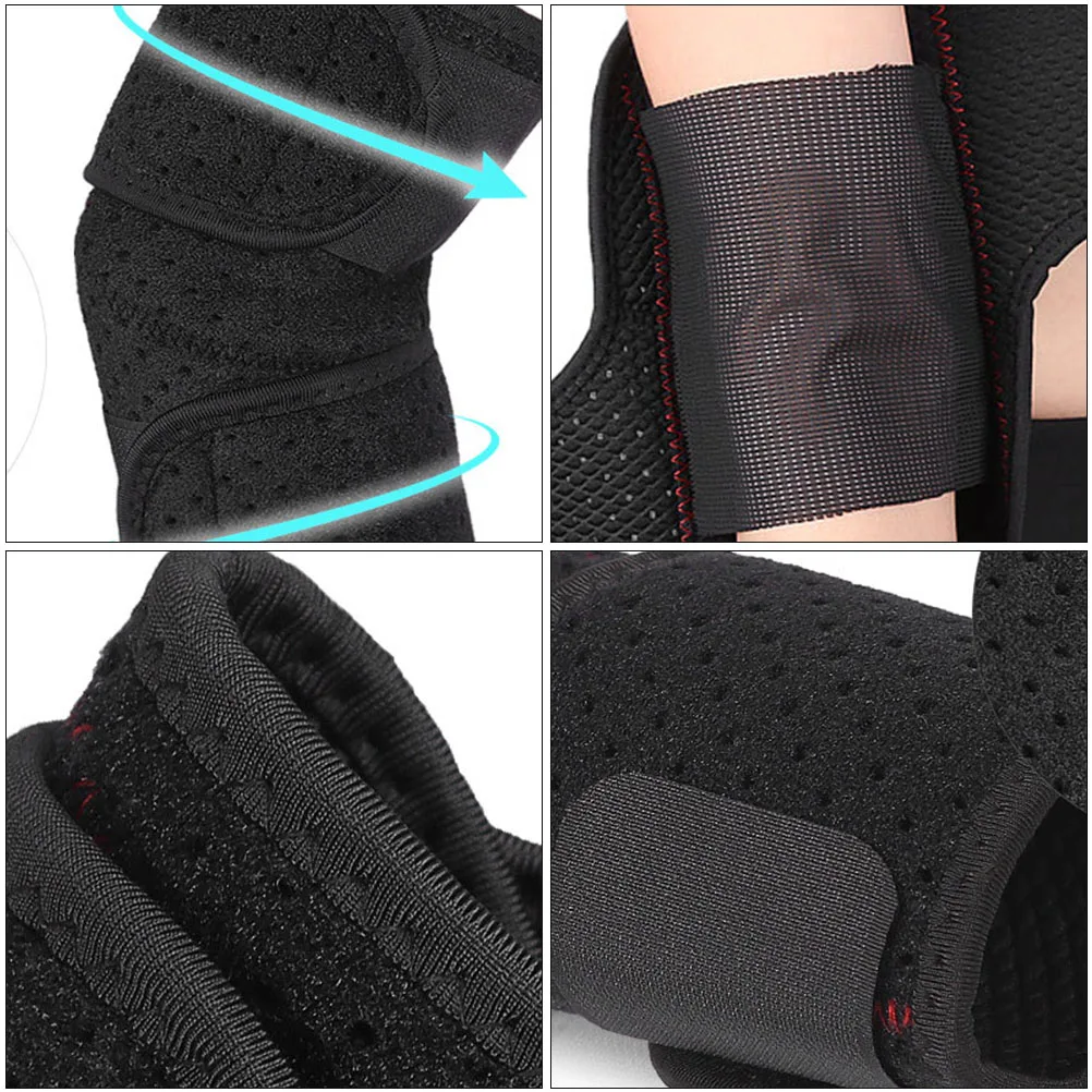 

Sports Elbow Brace Fabric Breathable Sweatproof Adjustable Arm Support For Men Women Elbow Pads Protection Sleeve Football