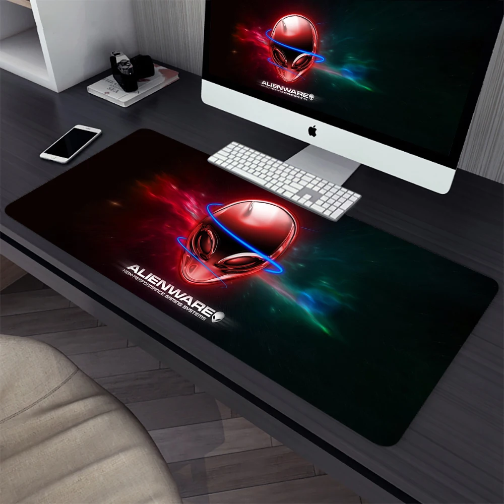 Dell Alienware Large Gaming Mouse Pad Computer Mousepad Gamer Laptop Mouse Mat Office Mausepad XXL Carpet Keyboard Mat Desk Pad