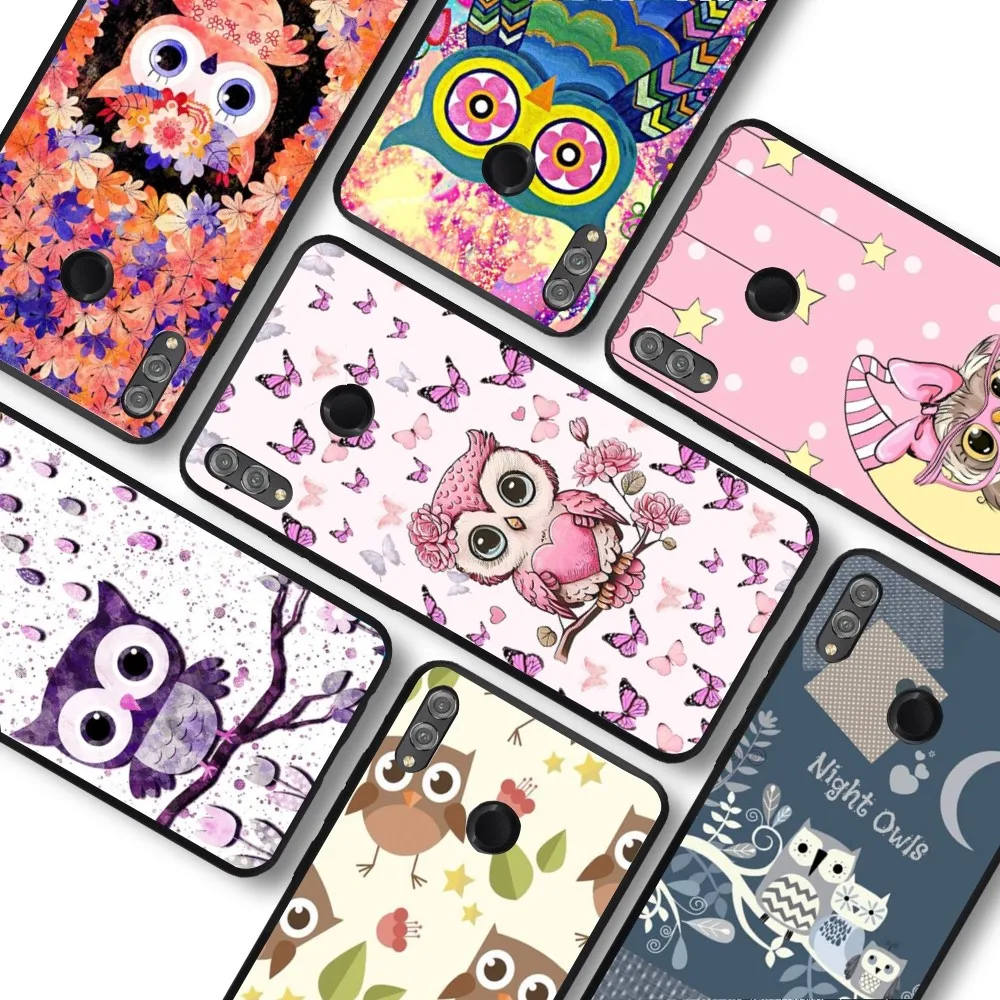 

Owl Bird Cute Phone Case For Samsung A 13 21 30 31 32 51 52 53 70 For Huawei Honor 50 60 70 For OPPO Vivo