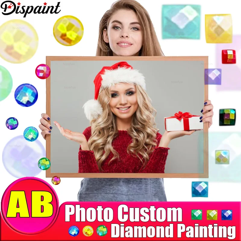 

Dispaint AB DIY фото на заказ алмазная живопись картина стразами Алмазная вышивка бисером 5D вышивка крестиком 5D домашний декор