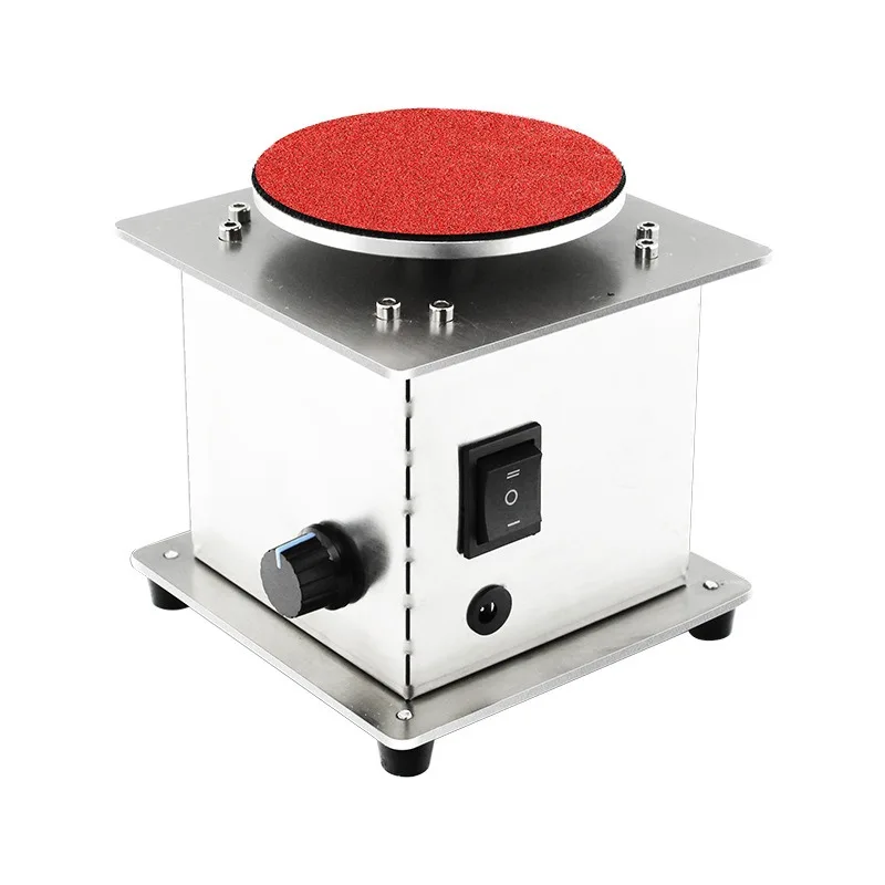 Multifunctional Mini Electric Sandpaper Adhesive Disk, Bench Grinder, Polisher with Chuck for Carving, Drilling & Polishing