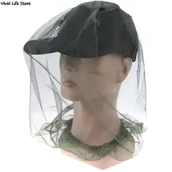 Outdoor Fishing Cap Midge Mosquito Insect Hat Fishing Hat Bug Mesh Head Net Face Protector Travel Camping Cap Hats