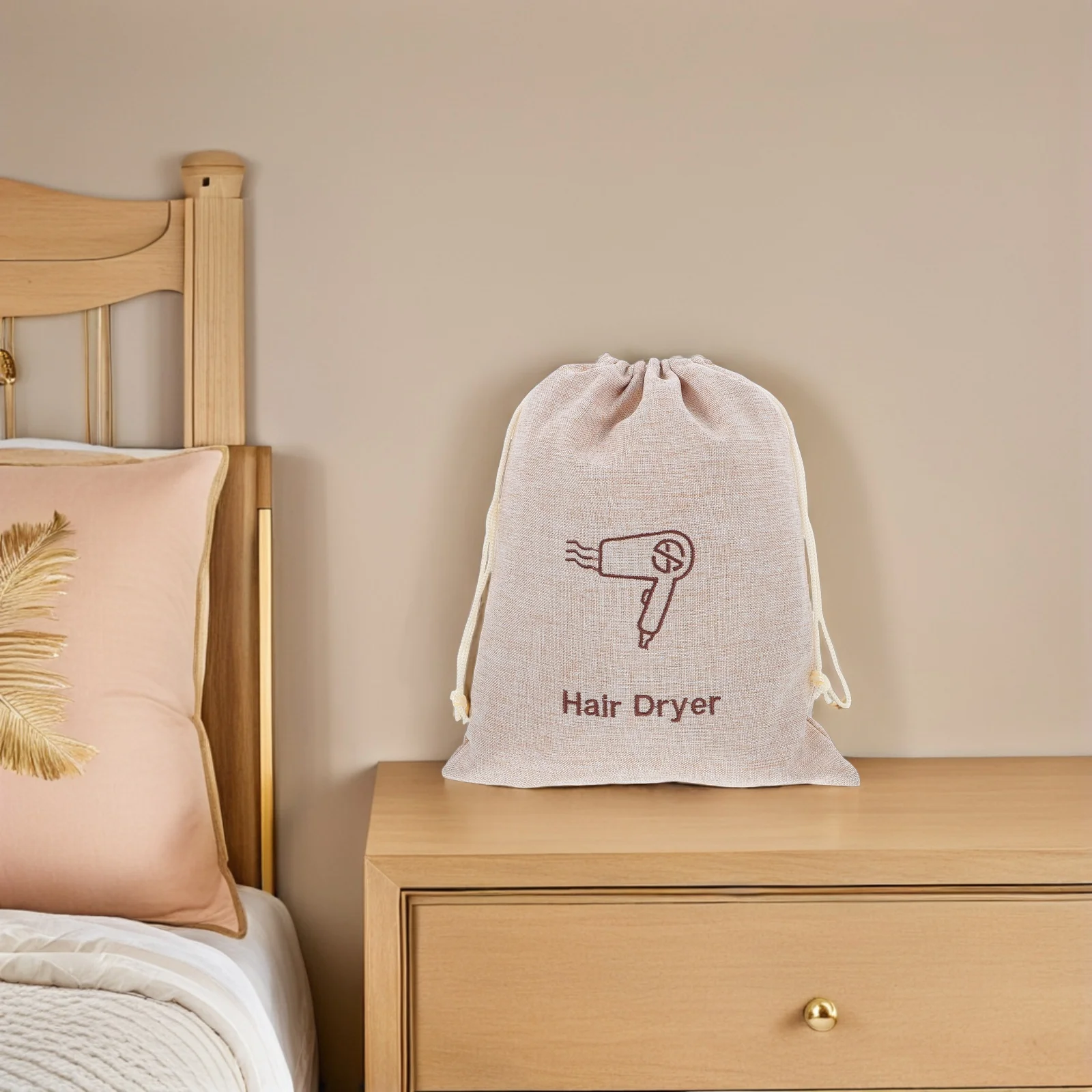 

Hair Dryer Bags Storage Garment for Dress Universal Drawstring Dust Covers Travel Toiletry
