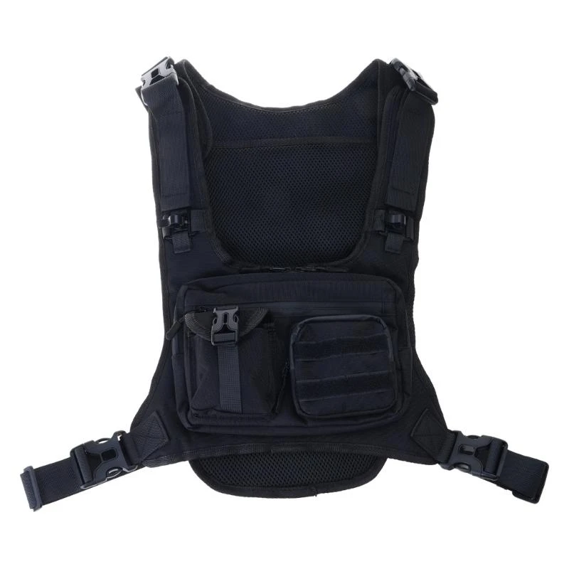 A0KA Ergonomic Vest Pack Fitness Accessory Storage Lightweight Design For Training