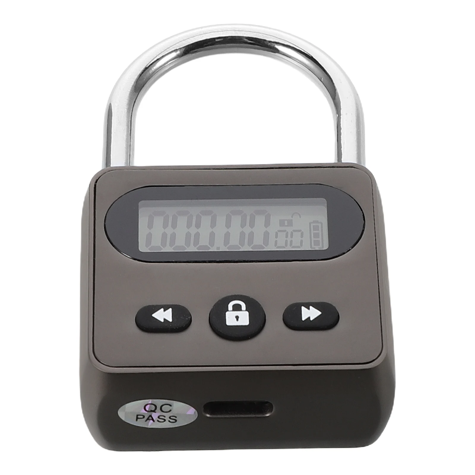 

Zinc Alloy Metal Timer Lock Magnetic Cabinet Door Catch Pin Smart Rechargeable Electronic Time Padlock Kitchen Bar Supplies