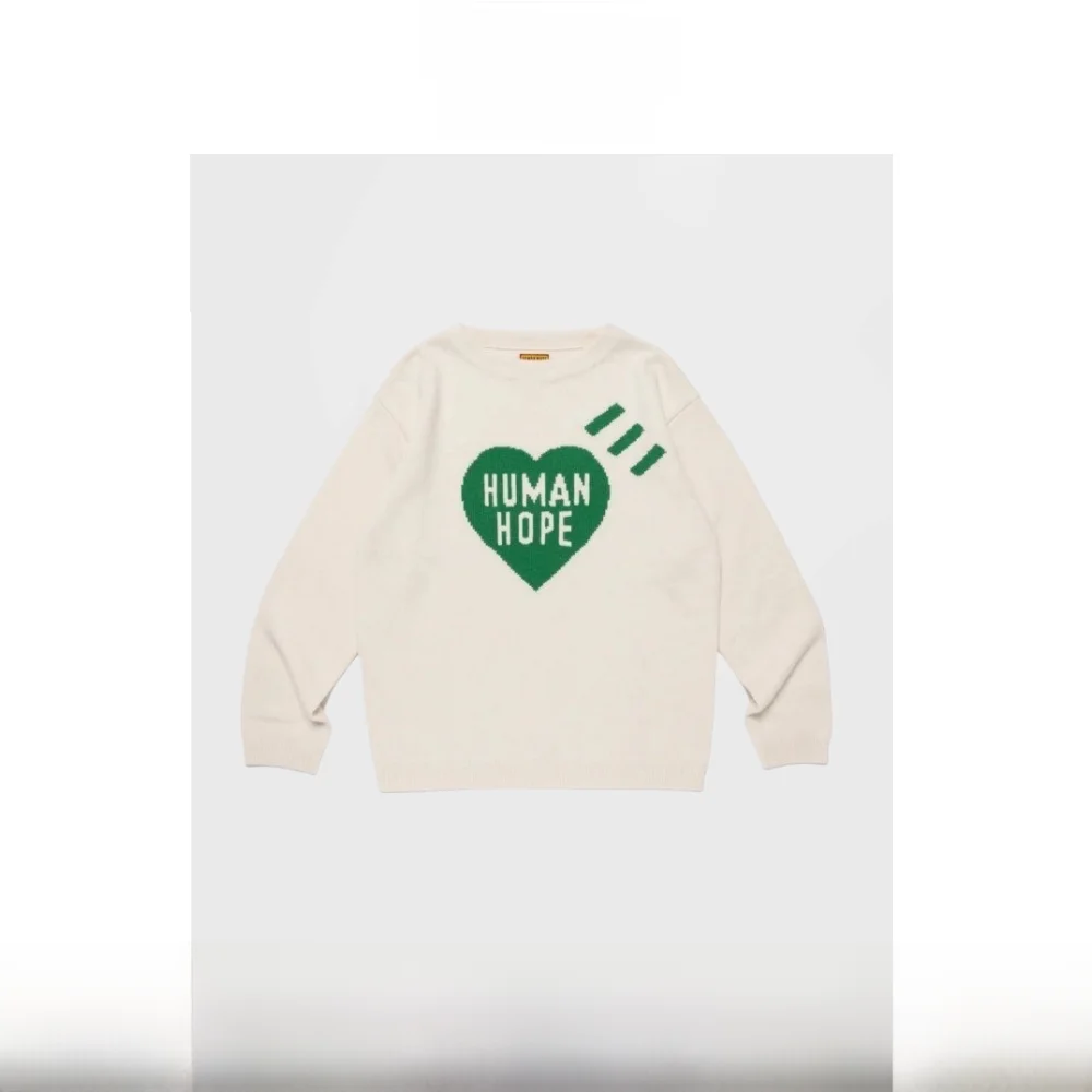 

Humans Mades Zheng Hao Xi Japanese Sle Long Sve круглый свитер Ne для женщин Thiened Tee Acid Fiber Повседневная одежда