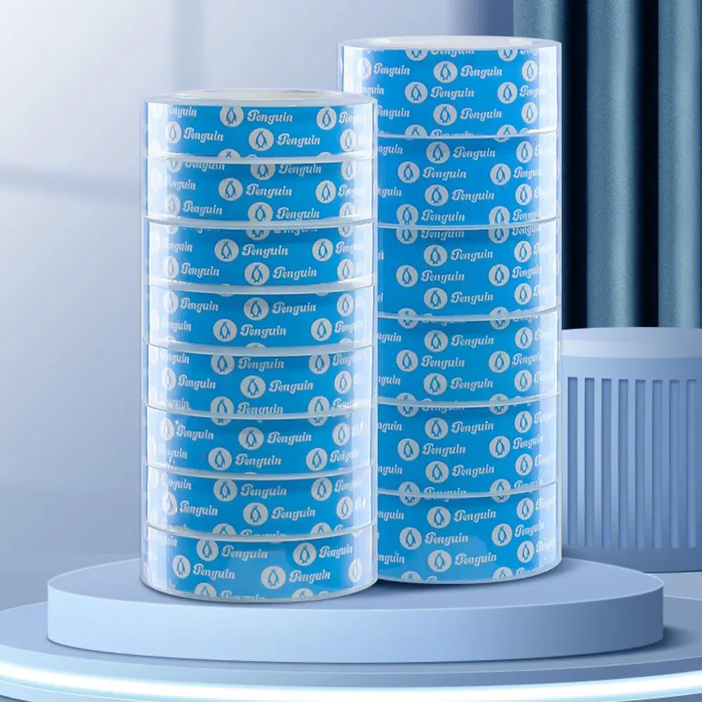 เทปใสม้วนกาวสำหรับใช้ในสำนักงานที่โรงเรียนเทปใสม้วนกาวสูงสำหรับห่อ